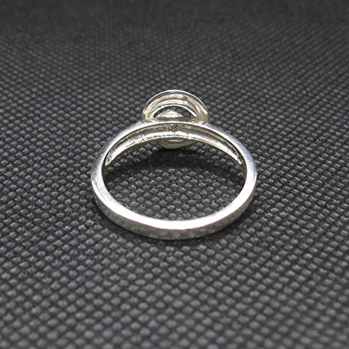 Bague en argent spirale solide 925 Empress R002015 - 4