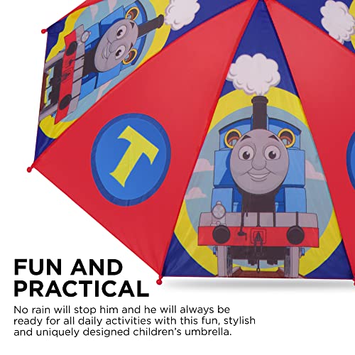 Mattel Boys Thomas Rain Wear, Umbrella And Poncho Raincoat Set For Ages 2-54