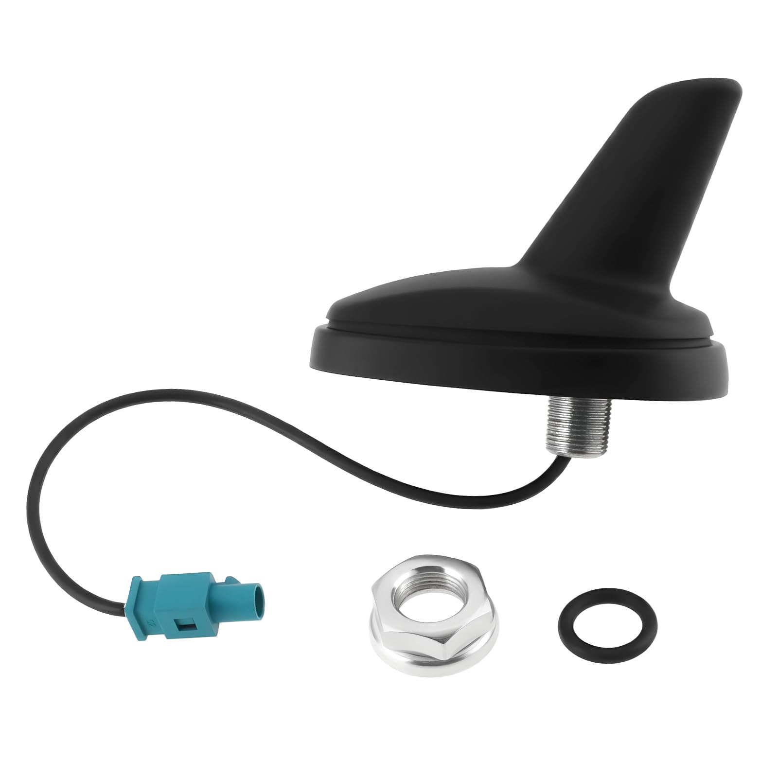 Antenna sul Tetto per Veicolo 6,3x5,2x8,2cm Compatibile con VW Golf 5 6 Compatibile con Passat