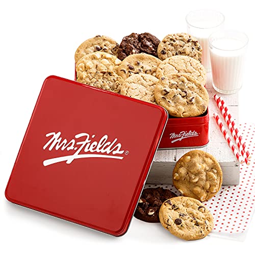 Mrs. Fields - Signature Dozen Original Sized Cookies, Assorted with 12 Original Cookies in our 5 Signature Cookie Flavors