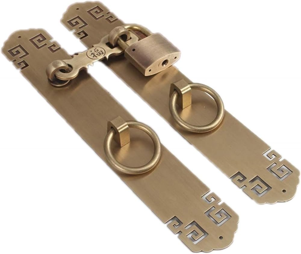 Poignée de porte en cuivre de style vintage M pour rénover un meuble