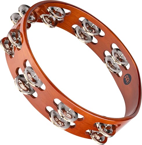 Meinl TA2AB Tambourin à main finition bois traditionnelle et résonance pure