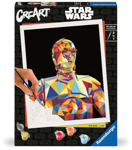 Peinture Star Wars par numéro adulte acrylique Ravensburger CreArt