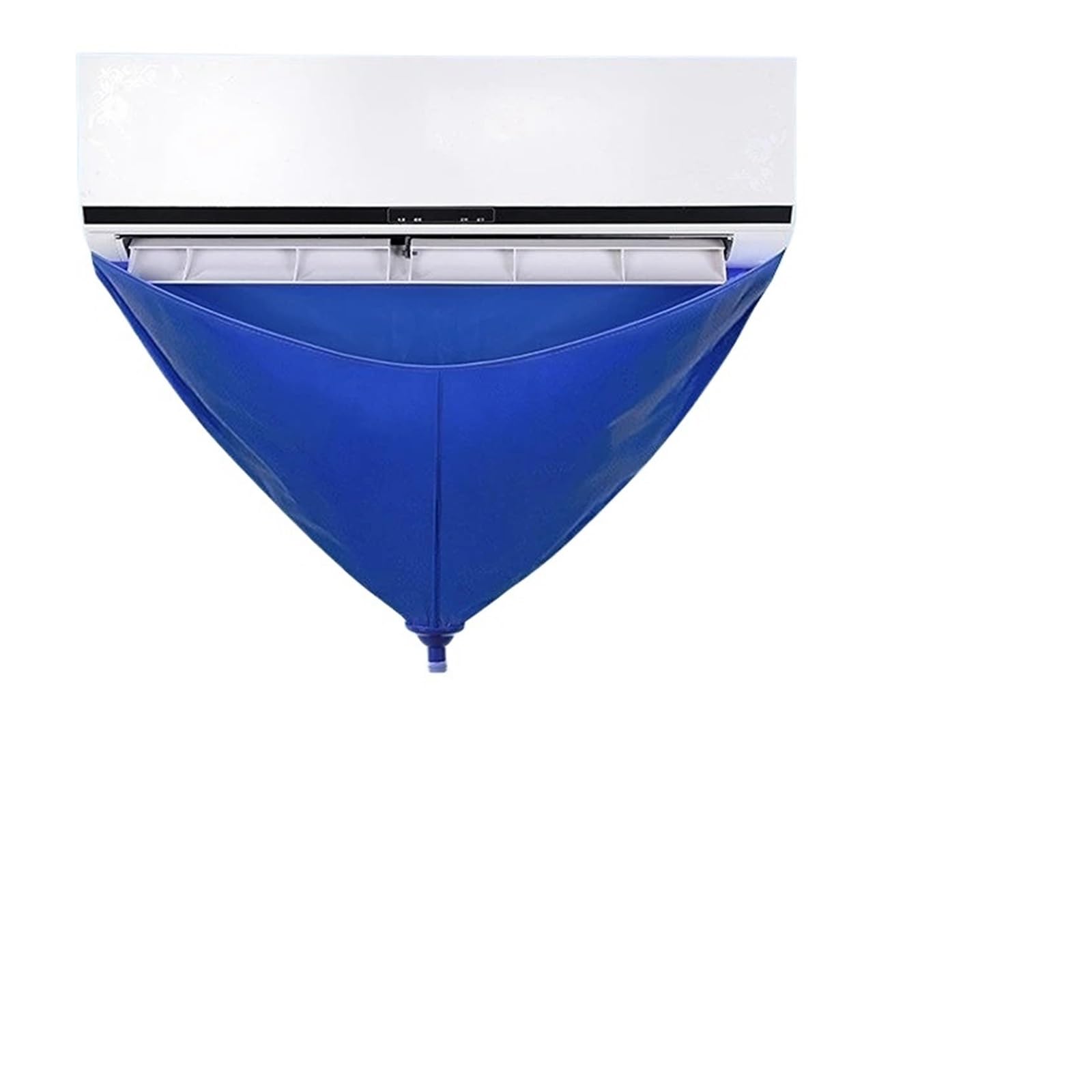 Kit de limpieza de CA, bolsa de limpieza de aire acondicionado con tubo de drenaje, cubierta de limpieza de CA, limpiador de aire acondicionado impermeable, herramientas de aire acondicionado