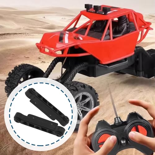 2 Set Vorderradaufhängungshalter 51mm Kompatibel mit FTX Vantage Carnage Aufhängungshalter Ersatzteile Schwarzer Kunststoff