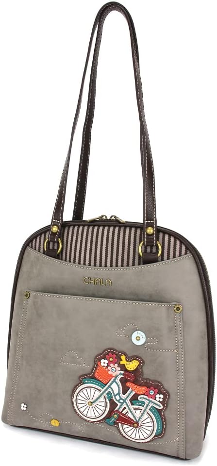 CHALA Convertible Backpack Purse - Women Convertible Shoulder Purse with Adjustable Strap - Image 5