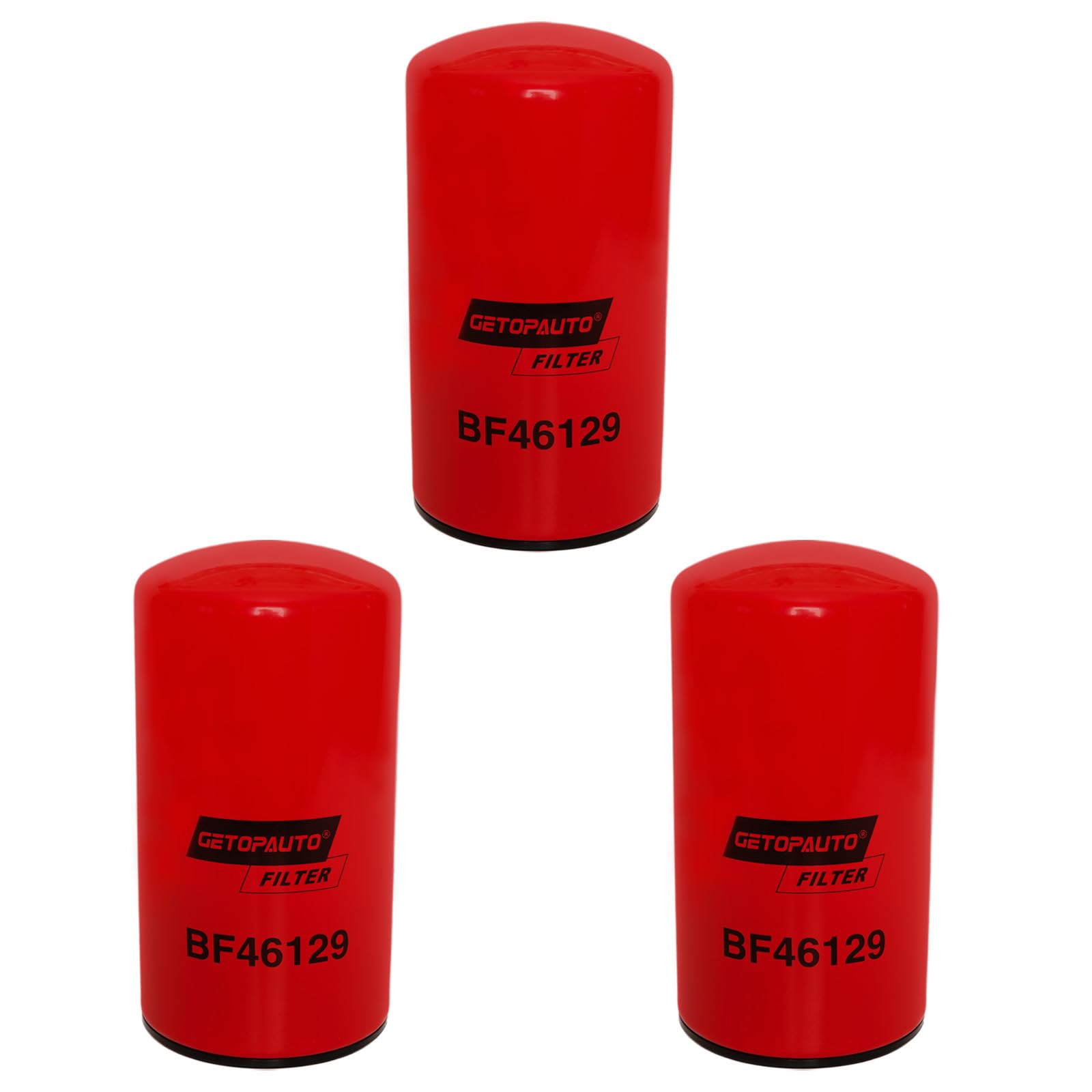 GETOPAUTOBF46129 Fuel Filter Compatible with ISX 11.9 ISX 15.0 QSX 11.9 X15 Engines Replace Cummins 5365988 DBF6776 FF5825NN(Set of 3)
