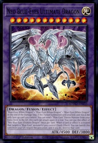 Neo Blue-Eyes Ultimate Dragon - SDWD-EN035 - Common - 1st Edition