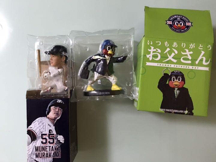 Amazon | フィギュア 村上宗隆 ボブルヘッド つば九郎 フィギュア 東京