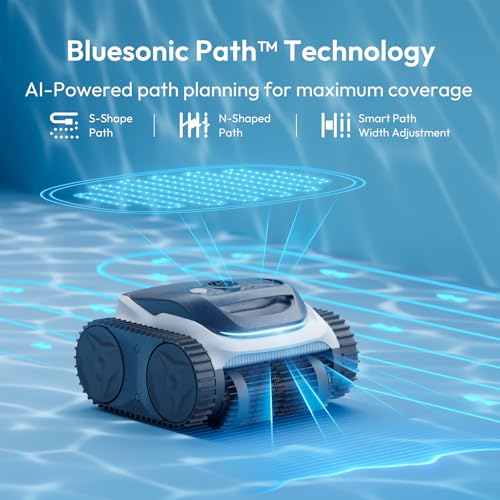 Image of (2026 New) Bubot 700 Gen2 Pool Vacuum for Inground Pools, Cordless Robotic Pool Cleaner with 210-Min Runtime, Superior Suction, Triple Motors, APP Control, Wall /Waterline Cleaning, Dark Grey