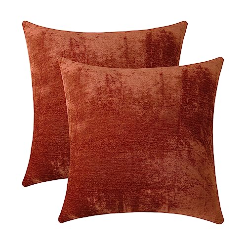 Jeneoo Terracotta Decorative Throw Pillow Covers...
