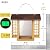 iBorn Bird Feeders for Outdoors,Bird Feeder with Double Suet Holders,Suet Feeder for Outside,Weatherproof Metal Roof,Easy to Refill&Clean,3.2 LBs Seed Capacity+2X Cake,1 Pack,Coffee Roof & Yellow Grid