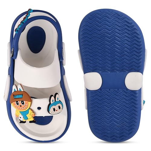 Image of Foot Trends Soft EVA Kids Sandals | Lightweight with Adjustable Strap | Soft Cushioning Sandals for Kids Boys and Girls