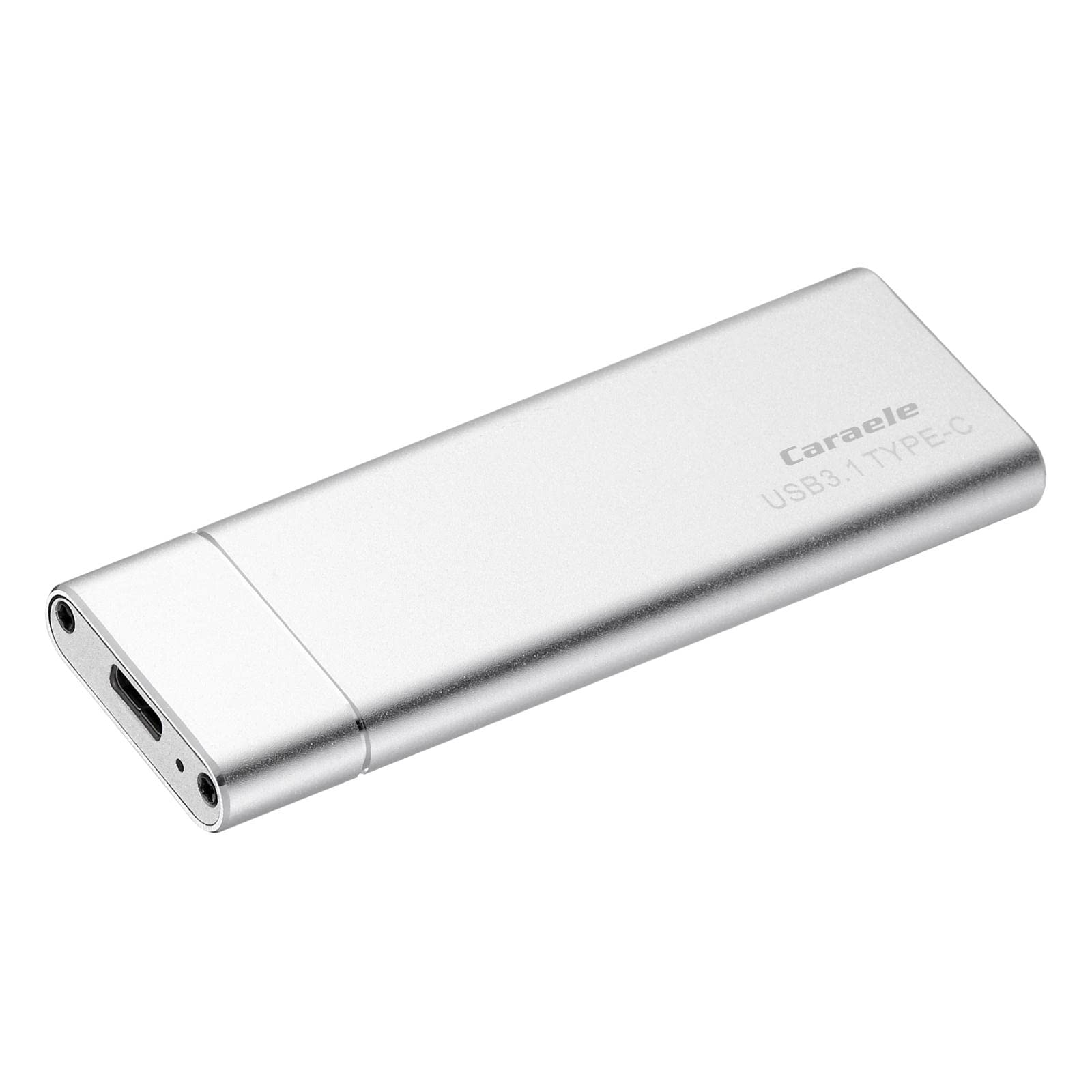 MERISHOPP Portable 2TB External SSD Solid State Drive Typc C USB3.1 Compact Silver-image-49