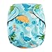 Thank u Mom Pocket Newborn Cloth Diapers for Less Than 12pounds Baby 4 Pack