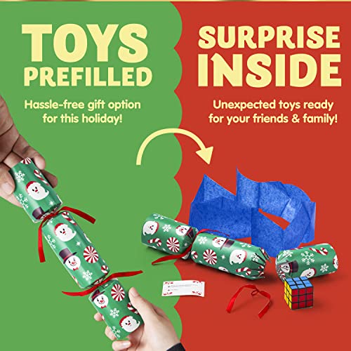 Joyin 13985 8 Pack Christmas Party Favor Non-Snap Christmas Party Table Favors With Holiday Party Favor Supplies For Kids And Adults thumb #1