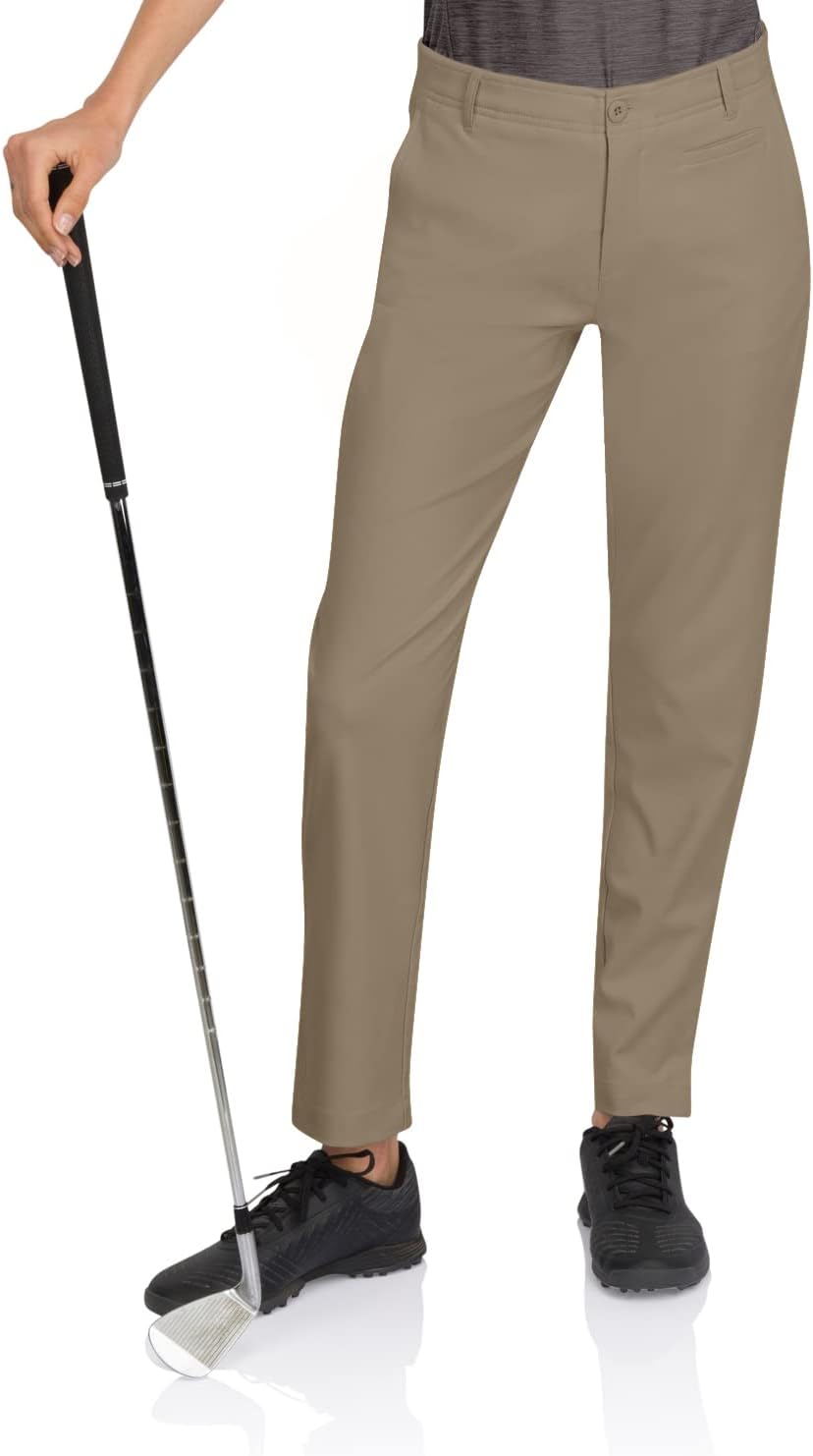 Three Sixty SixWomen’s Quick Dry Golf Pants - Front Coin Pocket, 4-Way Stretc, Anti-Odor & Moisture Wicking Fabric