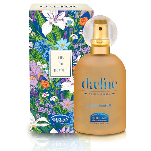 Helan Daefne - Profumo Donna Fiorito, Cipriato, Legnoso con Zafferano, Vaniglia, Rosa e Lavanda, Eau de Parfum Perfetto come Idee Regalo Donna, Profumi Donna Fioriti (50 ml)