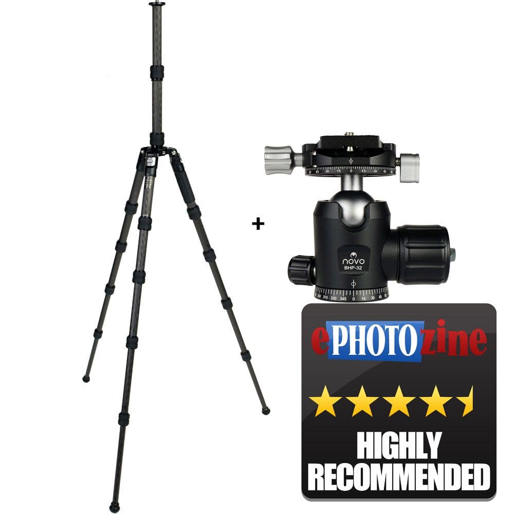 Novo Black Helix T50 Carbon Fibre Tripod Kit