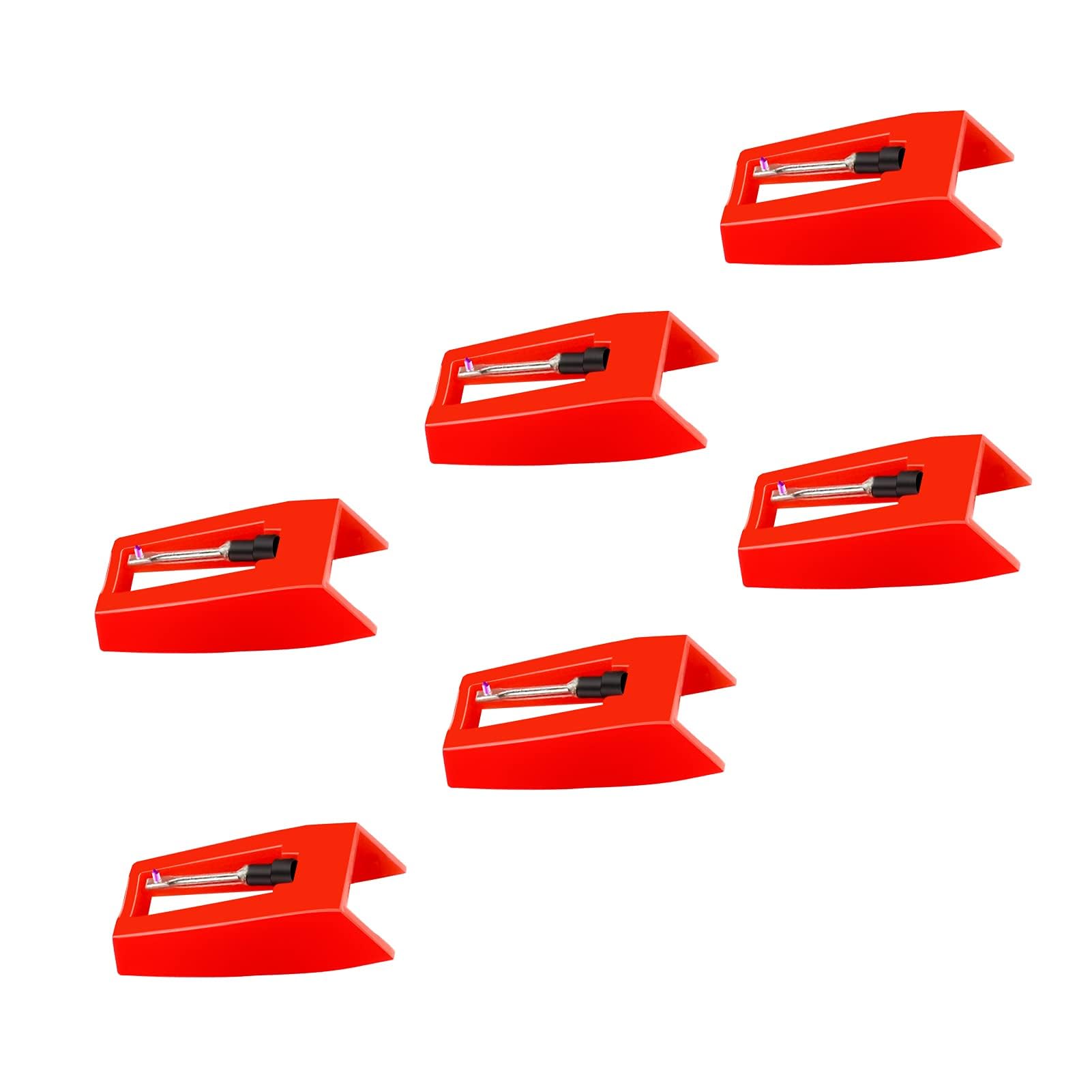 Amazon.co.jp: IUMÉ レコードプレーヤー用交換針 6個セット 交換針