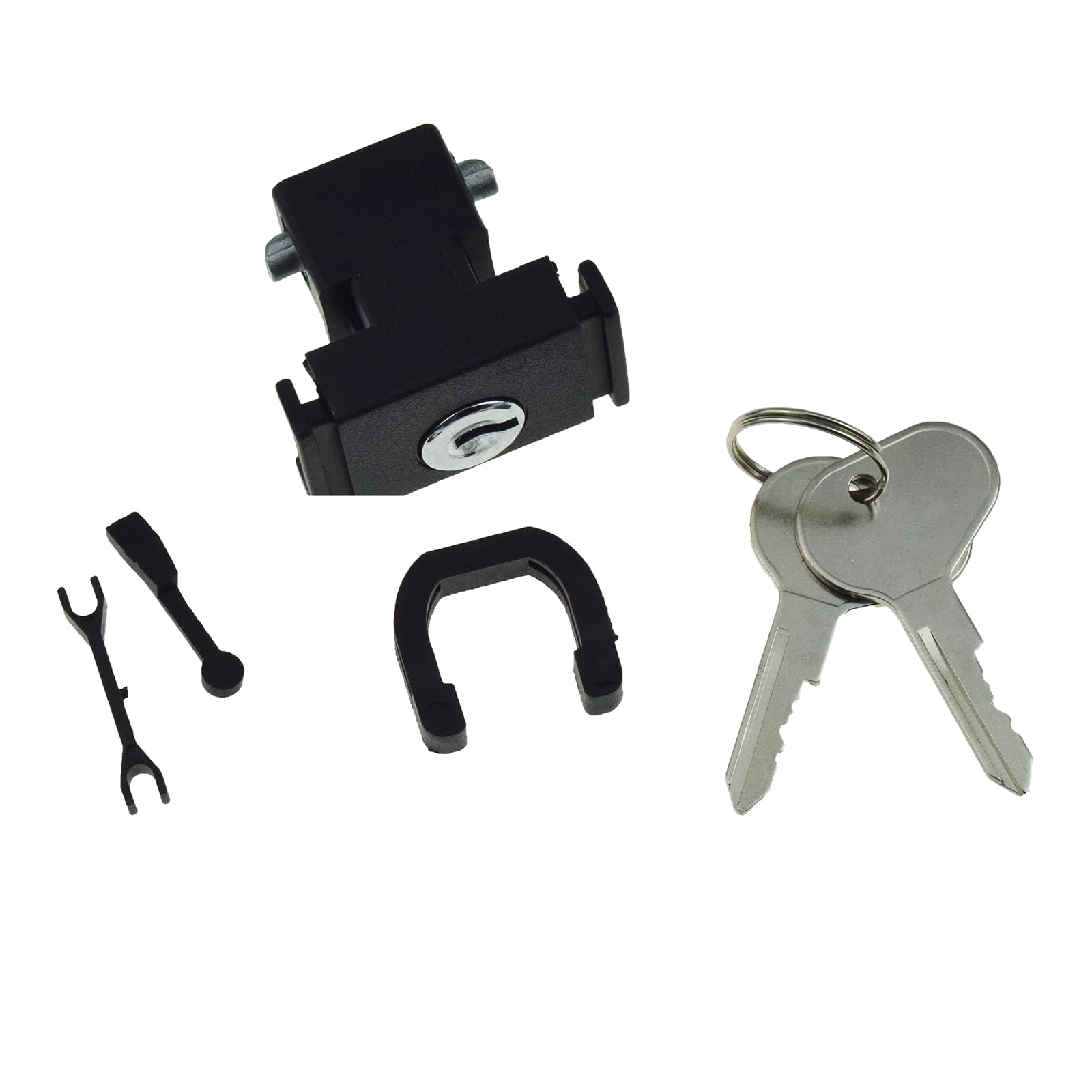 Glove Box Latch Locking & 2 Keys 133857131B For VW Super Beetle 1974-1979 Vanagon 1980-1991