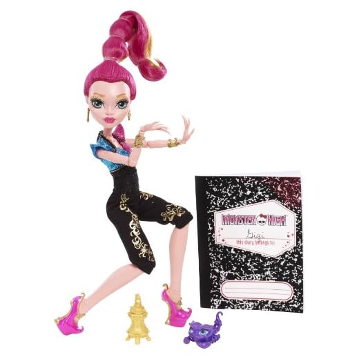 Monster High BBJ96 docka 13 önskningar Gigi