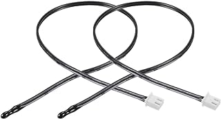 uxcell 2 Pcs 10K NTC Thermistor Probe 15.7 Inch Epoxy Sensitive Temperature Temp Sensor for Air Conditioner