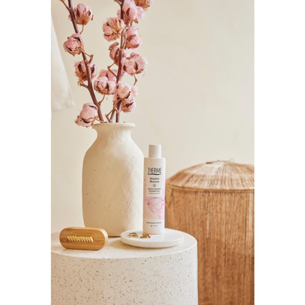 6x Therme Moisturising Shower Oil Mindful Blossom 250ml