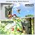 Bird Feeder with Camera - Smart Bird Feeder with 2K HD High Resolution, AI Camera Identify 11000+ Birds Species & Live Video Capture for Outdoor Watching, Gifts for Family and Friends (Green)