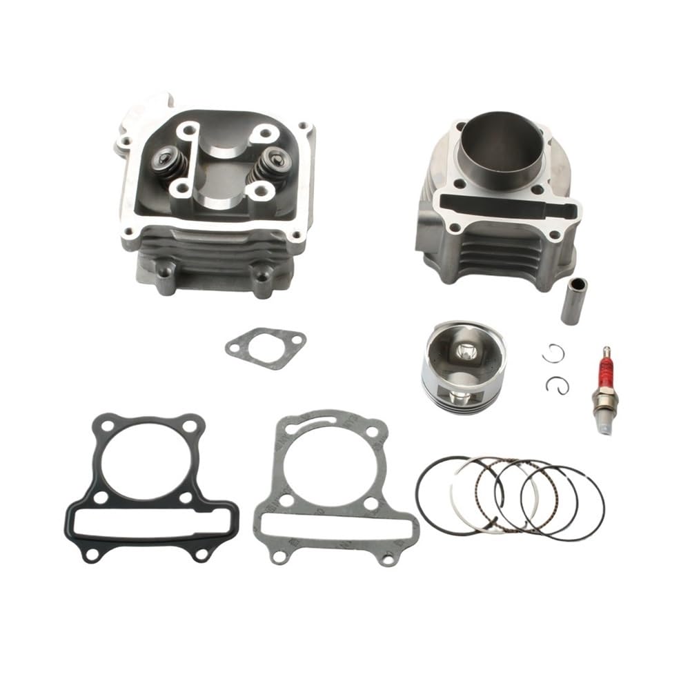 Kit culasse de course gros alesage 52mm haute compression moto 4T - 4