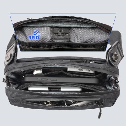 Image of Urban Core Sling Bag - Premium Minimalist EDC Crossbody with Titanium Hardware
