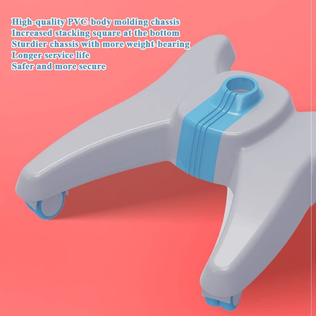 Sedia inginocchiata per correzione della postura, sgabello ergonomico con supporto posteriore con gambe scorrevoli, altezza regolabile per casa e ufficio