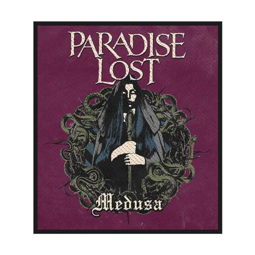 Paradise Lost Medusa Patch England Gothic Metal Band Album Woven SewOn Applique