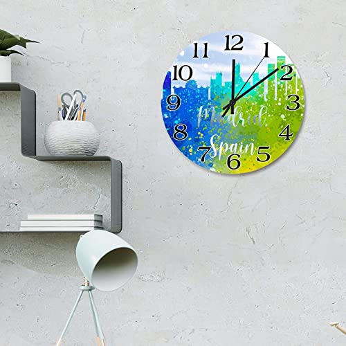 Horloges murales de Madrid 38,1 cm pour décoration moderne - 4