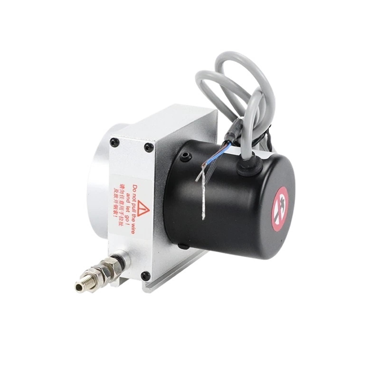 WUPLKCUIJ WPS-M 2500mm-6000mm Draw Wire Displacement Sensor Pull Rope Potentiometer Position Encoder Linear Transducer Converter(5000mm linearity0.25,4-20mA 2 wires)