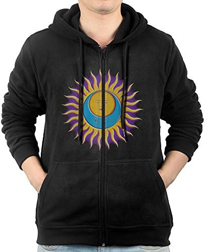 Men's King Crimson Zip Front Hoodie Sweatshirt