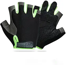 Luvas de ciclismo luvas de bicicleta de meio dedo para bicicleta de estrada MTB luvas masculinas antiderrapantes para absorção de choque para fitness ciclismo