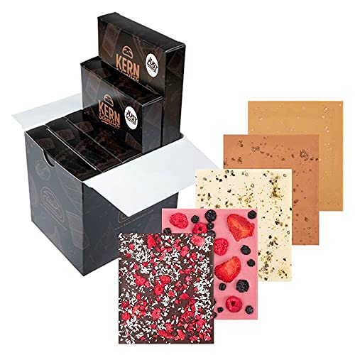 KERNschmelze Tafelgeschenkbox Just Schmelze - 5 edle Schokoladentafeln Cover