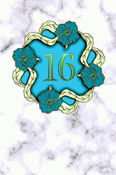 Paperback 16: Number notebook/ Journal/ Diary (110 Pages, Blank, 6 x 9) (Numbers) Book