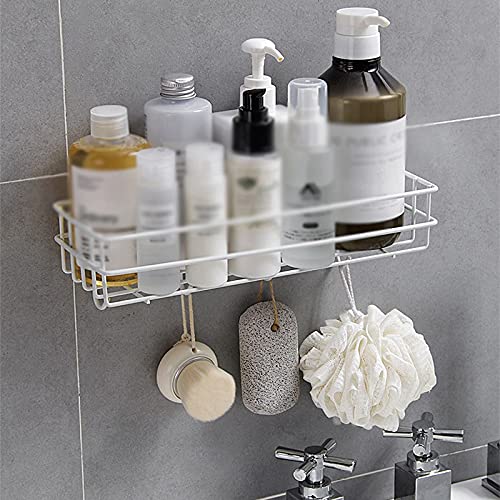 Support d'étagère suspendu de douche blanc pour rangement de cuisine - 5