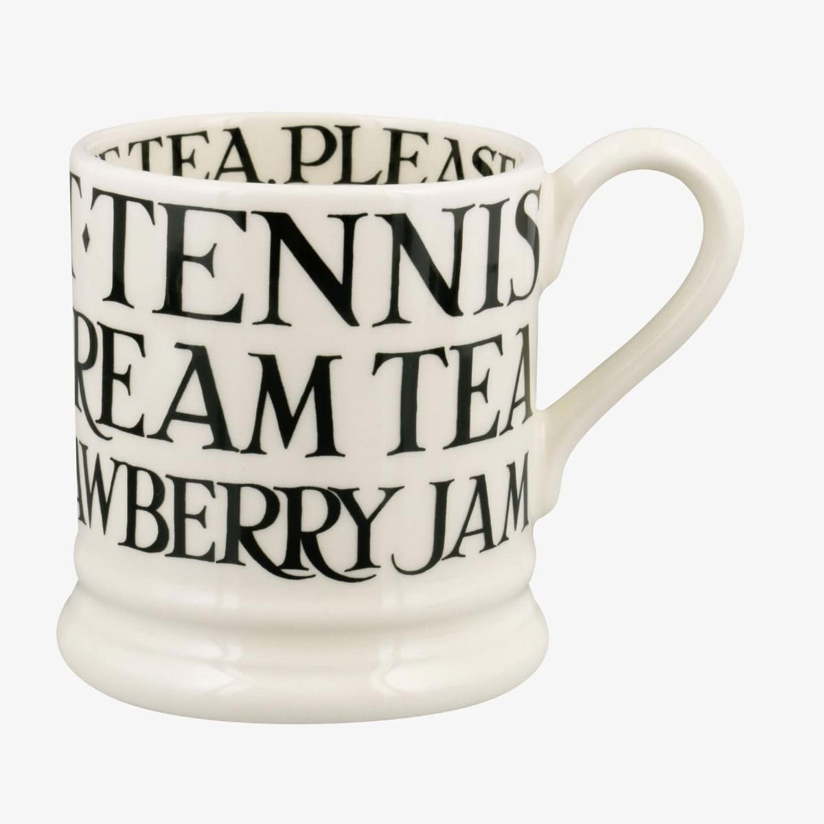 Emma Bridgewater Cream Large Mug 1/2 Pint, Ceramic Coffee Mug Large - Stoneware Mug, Cappuccino, Latte, Coffee, Tea Cup - Beautiful Mugs, Birthday Gift - Coffee Mug Marrying