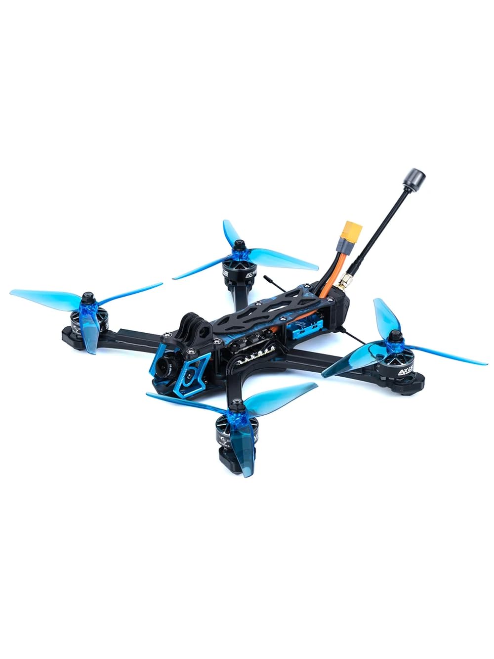 Manta 5 SE FPV 6S zestaw dronów analogowy/O3 Air AE227-1960KV z GPS w konstrukcji Squashed-X (analogowy w ELRS)