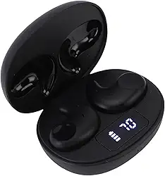 lyrlody Fones de Ouvido para Dormir para Travessas Laterais BT 5.4 Fones de Ouvido Sem Fio Com Microfone Com Cancelamento de Ruído Reprodução 4H de Baixa Latência para Exercícios de