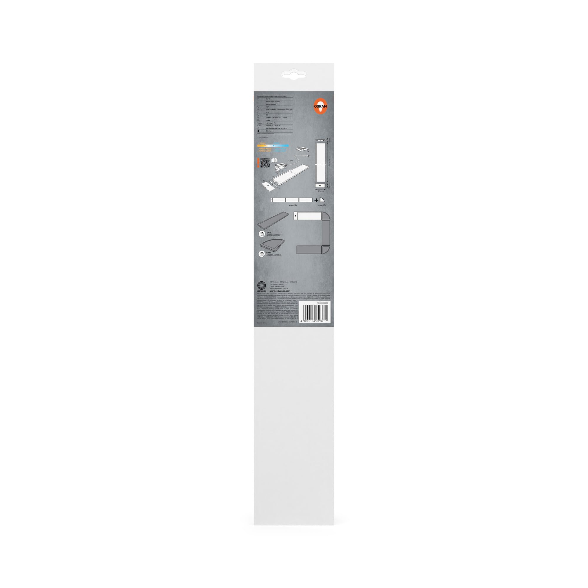 OSRAM Podszafkowe Lineaflex Jednostka bazowa światło 540mm 8. 5W