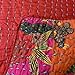 Greenland Home Jewel 100% Cotton Throw Blanket with Kantha-Style Quilting, Multicolor