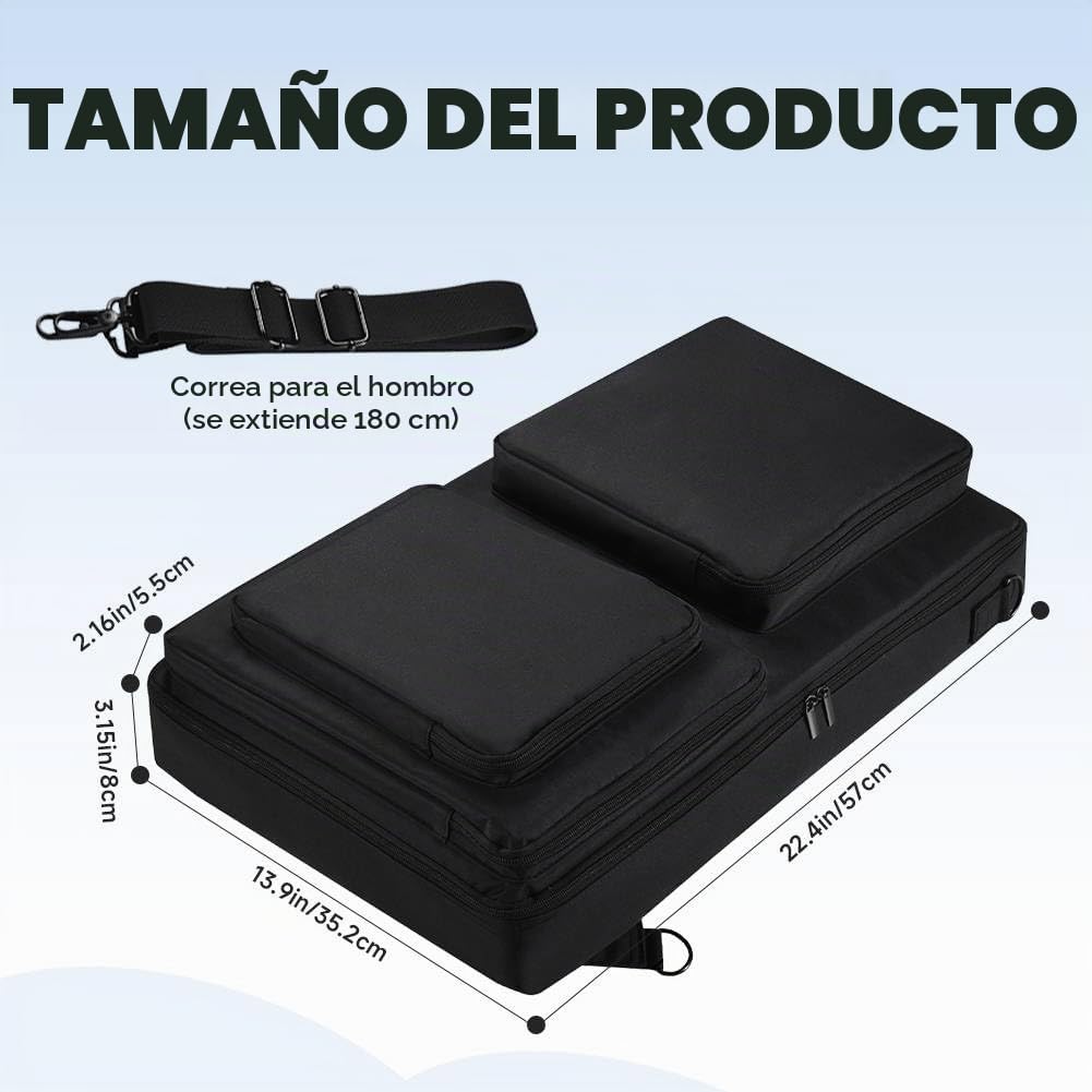 Bolsa de Transporte Proteger de Viaje para Pioneer DJ DDJ-SR2/DDJ-SR | Funda para Native Instruments Traktor Kontrol S4 Mk3 para Hercules Inpulse 500, Estuche con Correa de Hombro