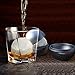 Chillz Ice Ball Maker Mold for Whiskey - Set of 4 Individual 2.5 Inch Ice Molds - Elevate Your Drinks with Slow Melting Spheres