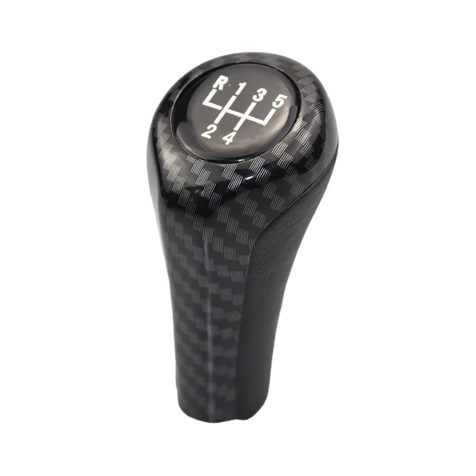 Aimazom Car Gear Shift Knob for BMW for 3 Series E90 E91 E92 E93 E30 E36 E46 F30 Manual Car Gear Shift Knob Head Rod for Modification and Replacement(for 5 Speed)