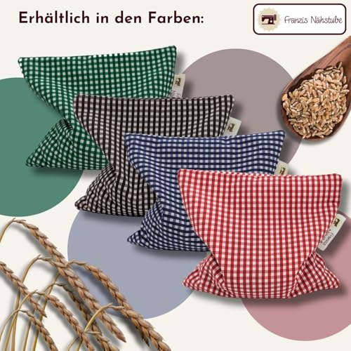 Oreillers en céréales épeautre 50x20cm et coussin réfrigérant coton